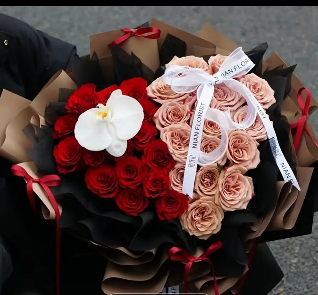 Flower samples for customers.