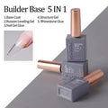 Vendeeni 5in1 multi-purpose base 15ml - uses for Base, bonding, nail extension, hardening