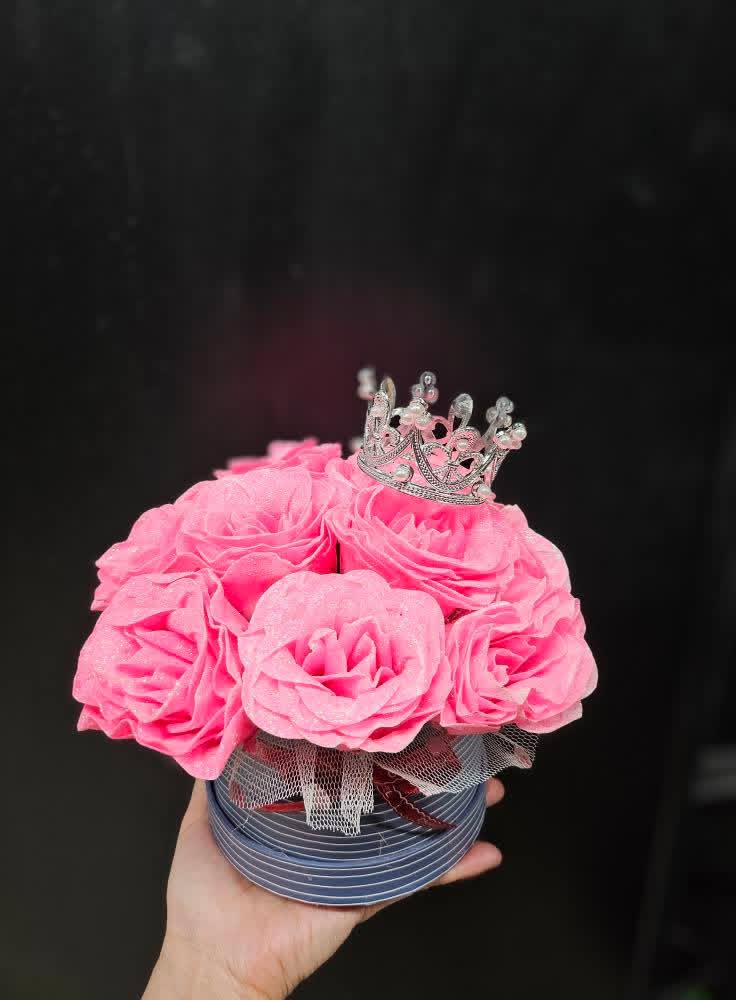 Floral designs from Anna Tran's shop.