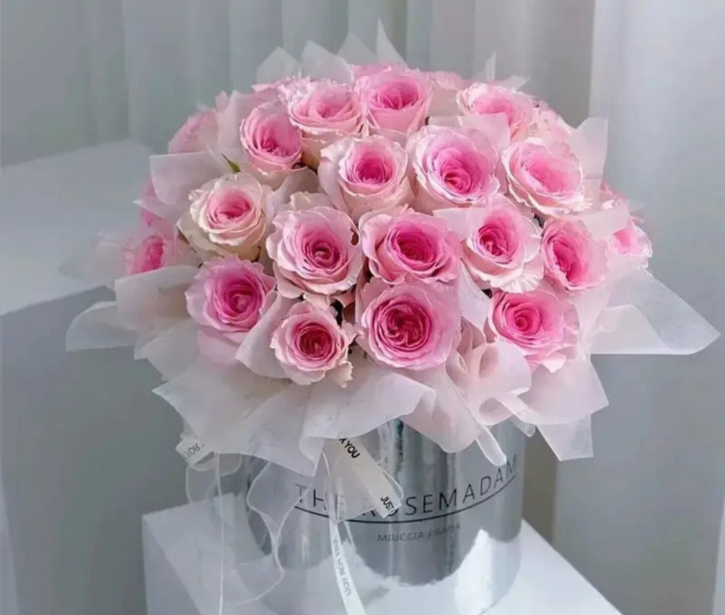 Flower samples for customers.