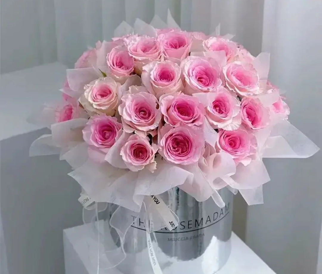 Flower samples for customers.