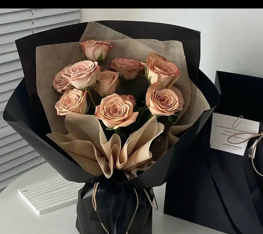 Flower samples for customers.