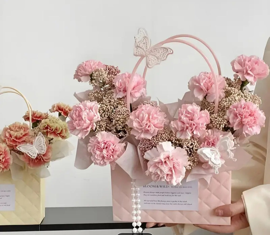 Flower samples for customers.