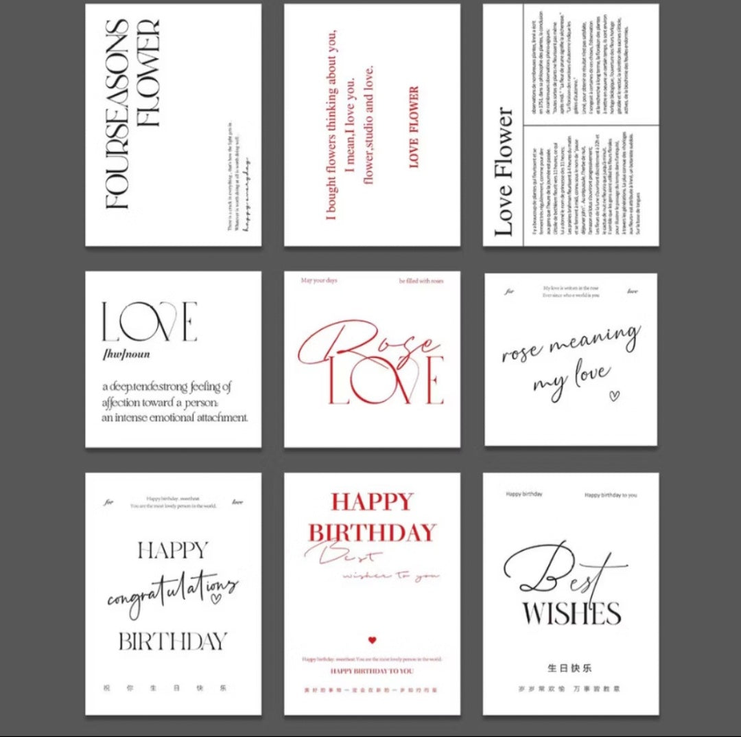 Love card.... (Customer gifts)