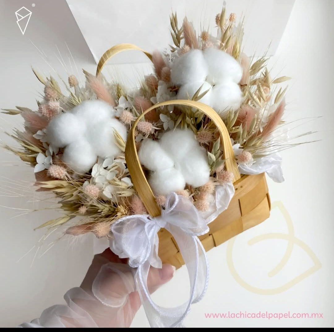 Flower samples for customers.