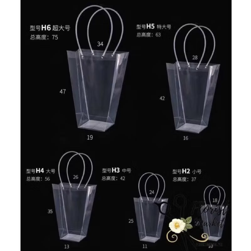 Types of flower bouquet bags