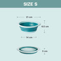 Foldable Basin, Collapsible Silico Basin