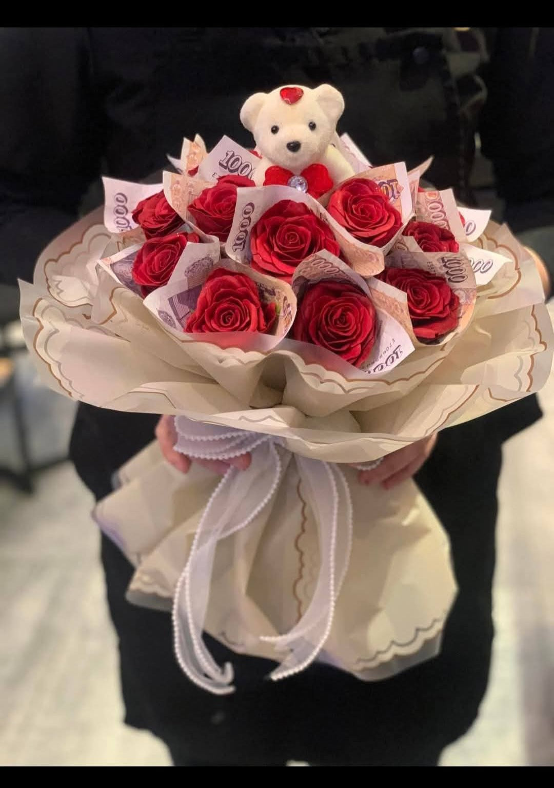 Floral designs from Anna Tran's shop.