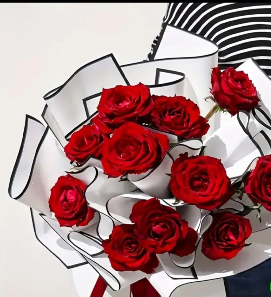 Flower samples for customers.