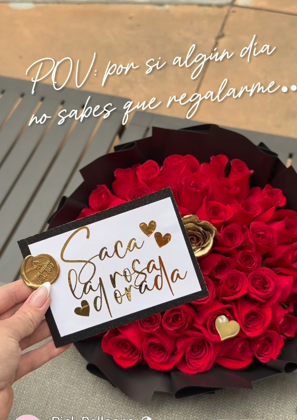 Flower samples for customers.