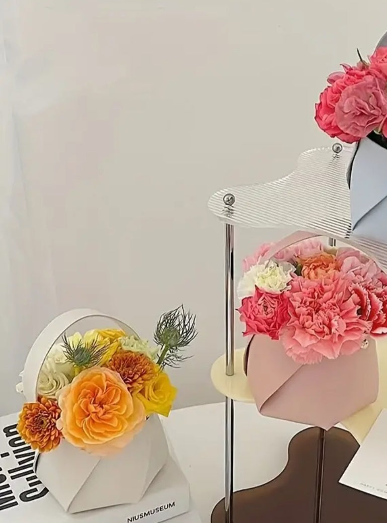 Flower samples for customers.