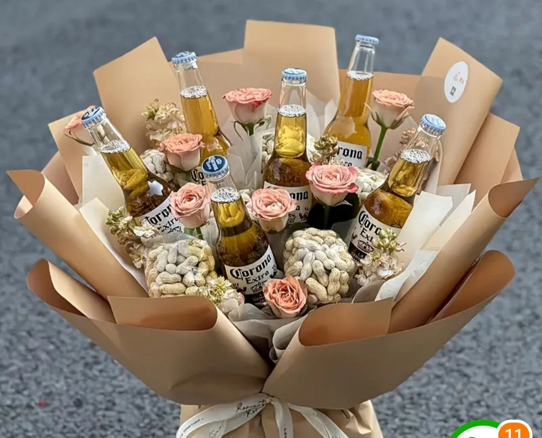 Flower samples for customers.