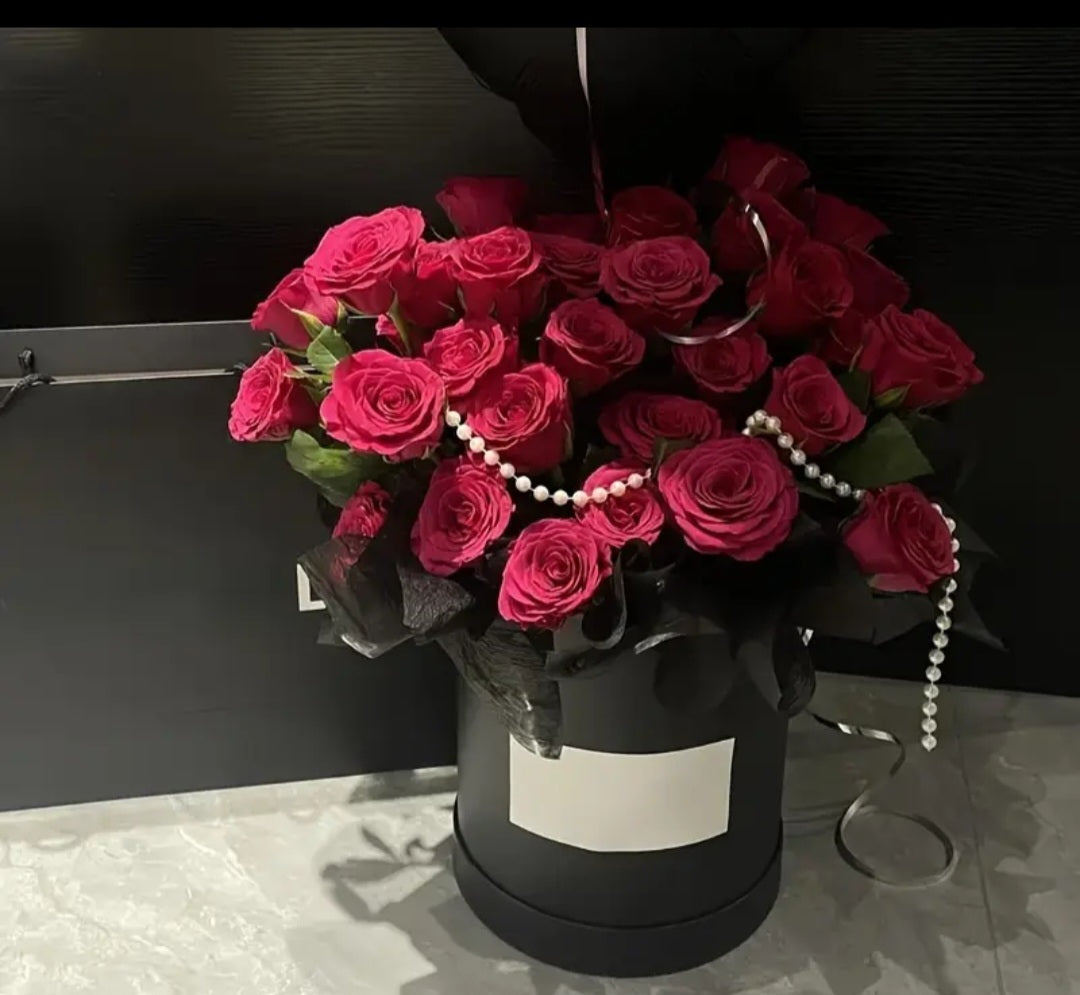 Flower samples for customers.