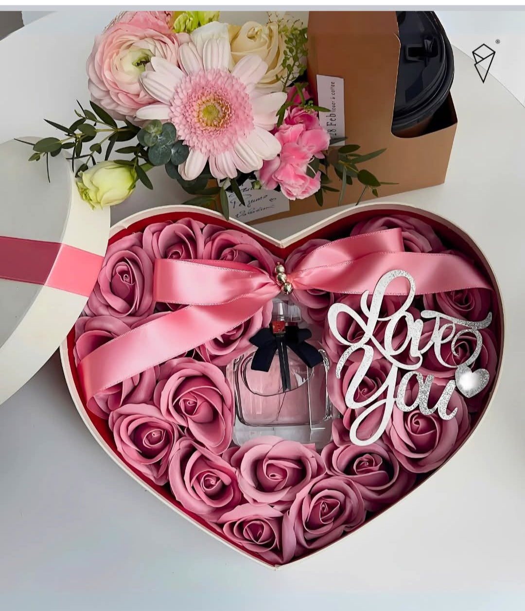 Flower samples for customers.