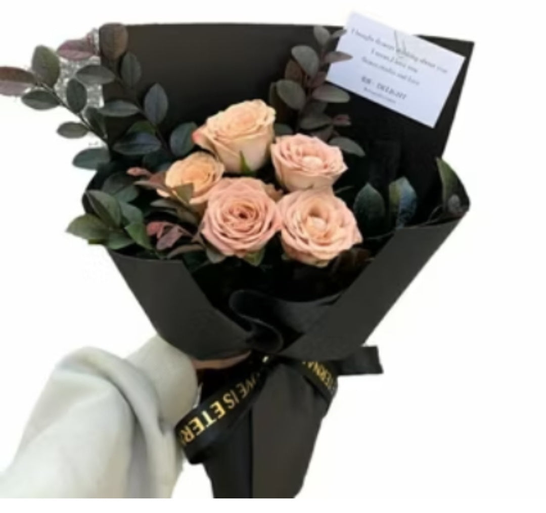 Flower samples for customers.