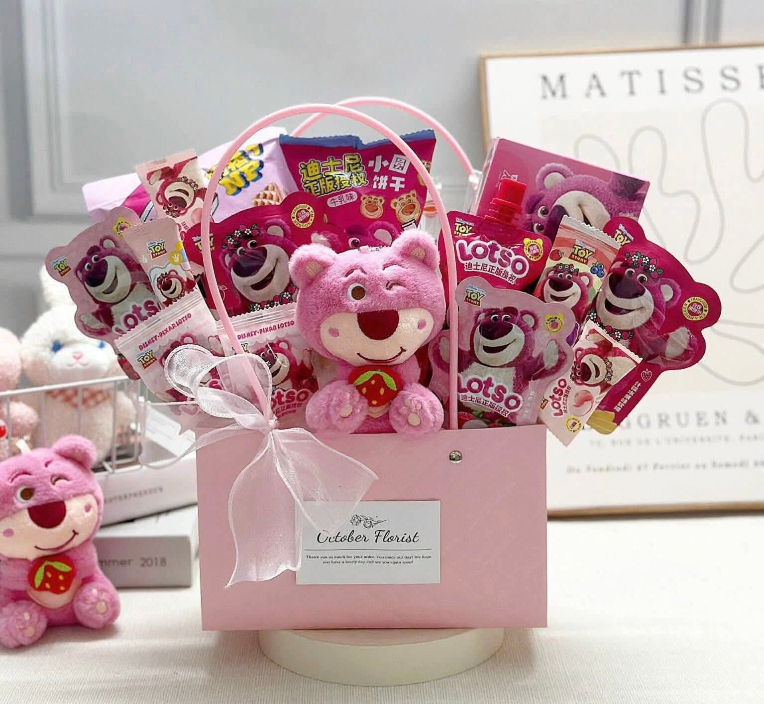 Flower samples for customers.