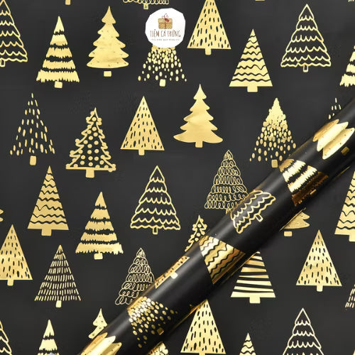 Gift wrapping paper .Customers receive a free delivery when purchasing flowers at the shop.