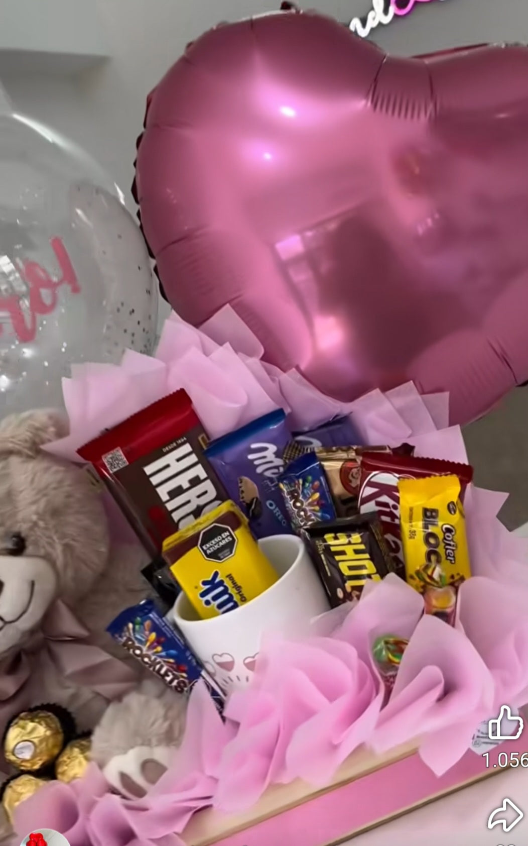 Flower samples for customers.