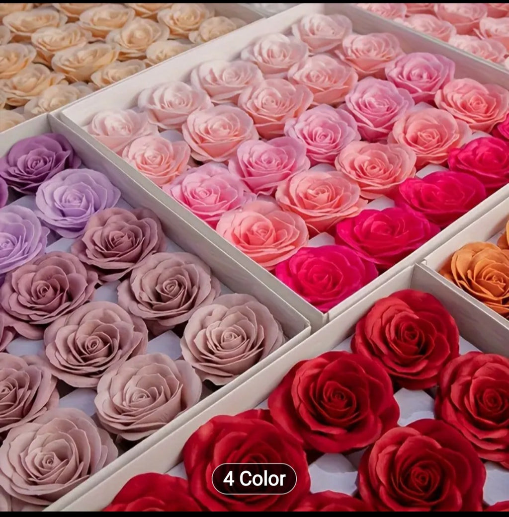 7-layer soap rose... size 6.5 cm   (Price per flower)