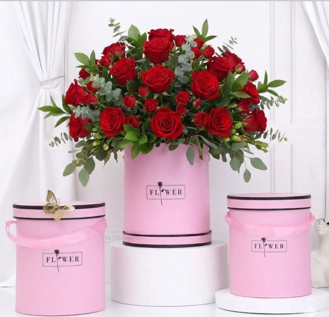 Flower samples for customers.