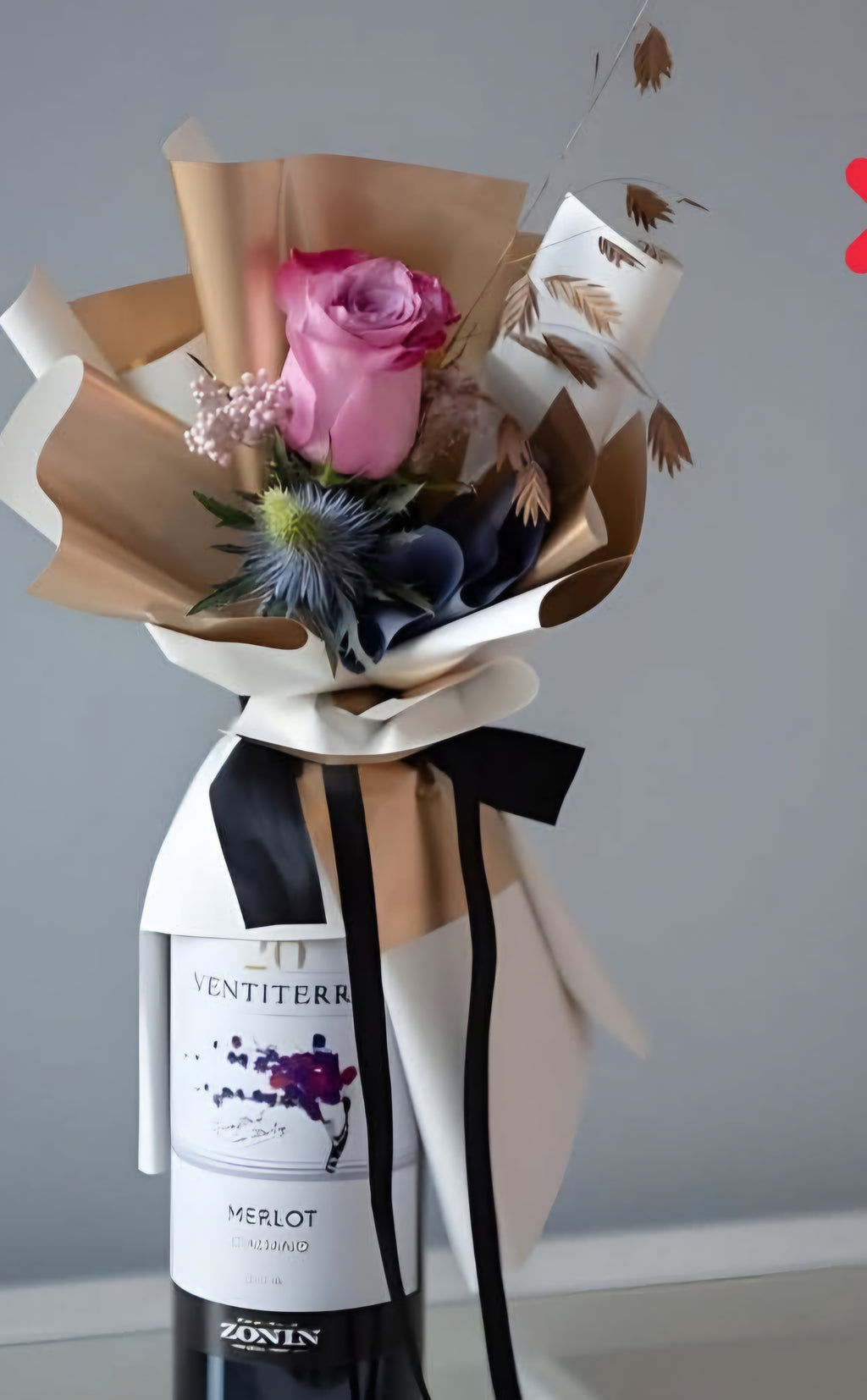 Flower samples for customers.