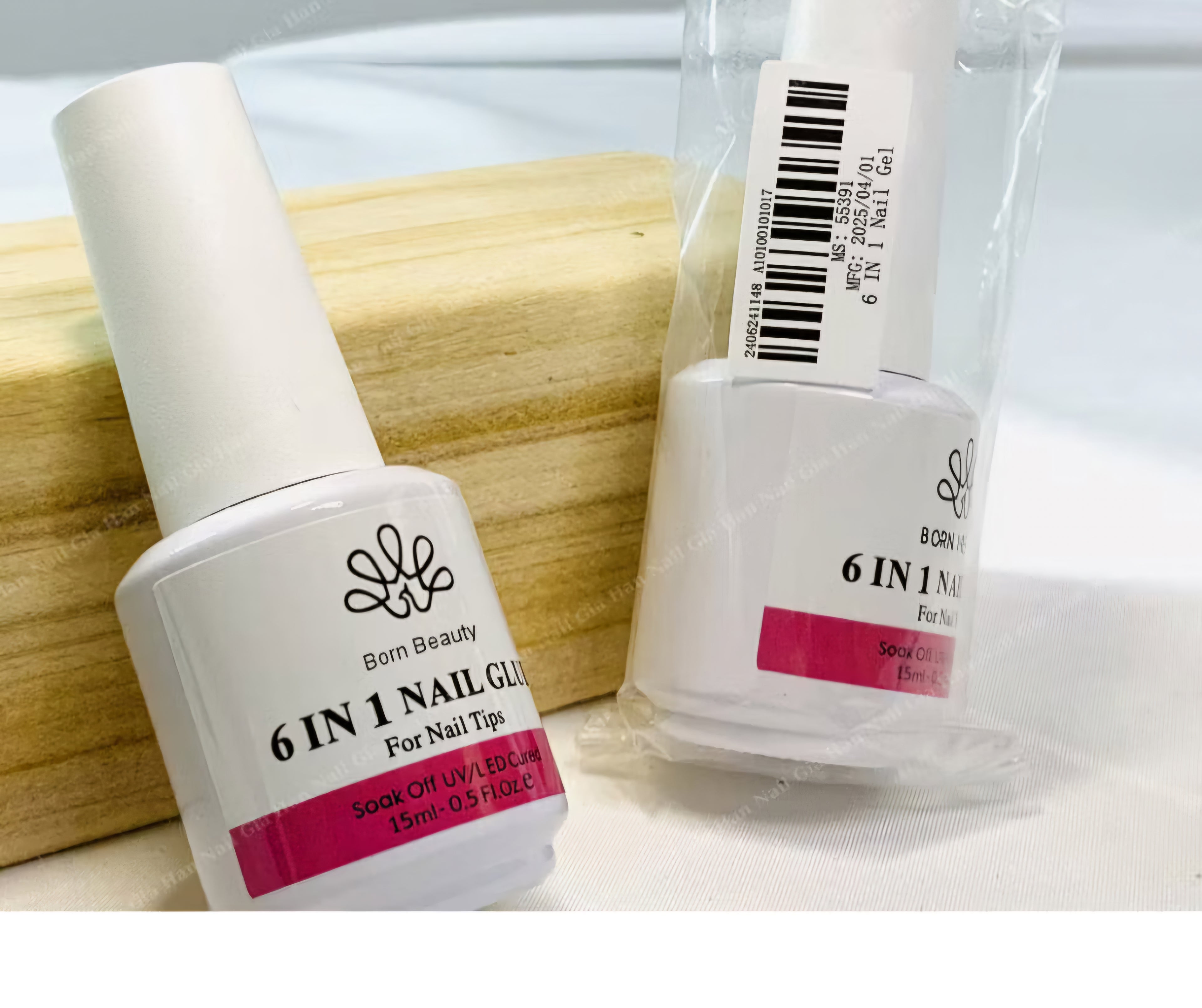 Genuine 6 in 1 multi-purpose gel - 6 in 1 bonding gel polish base, hard nail extension, top spread, top coat