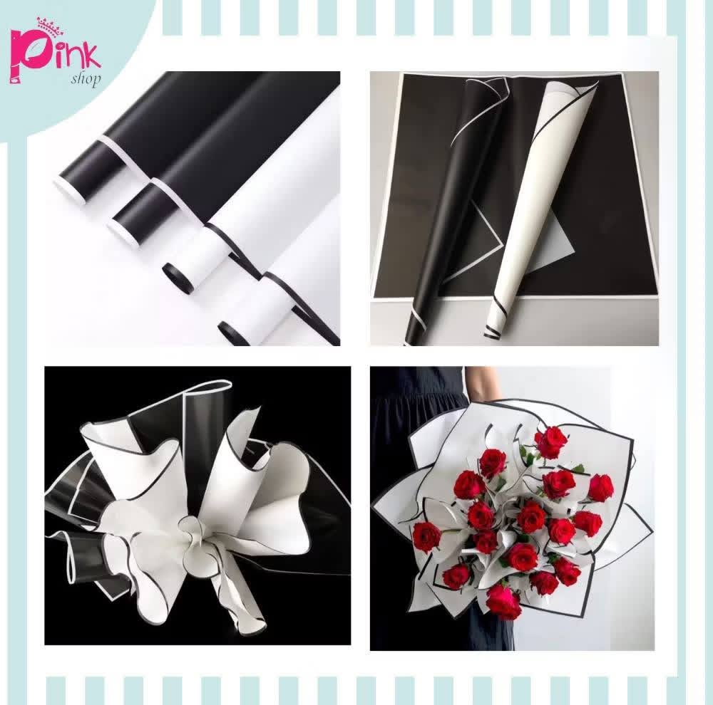 Types of flower wrapping paper
