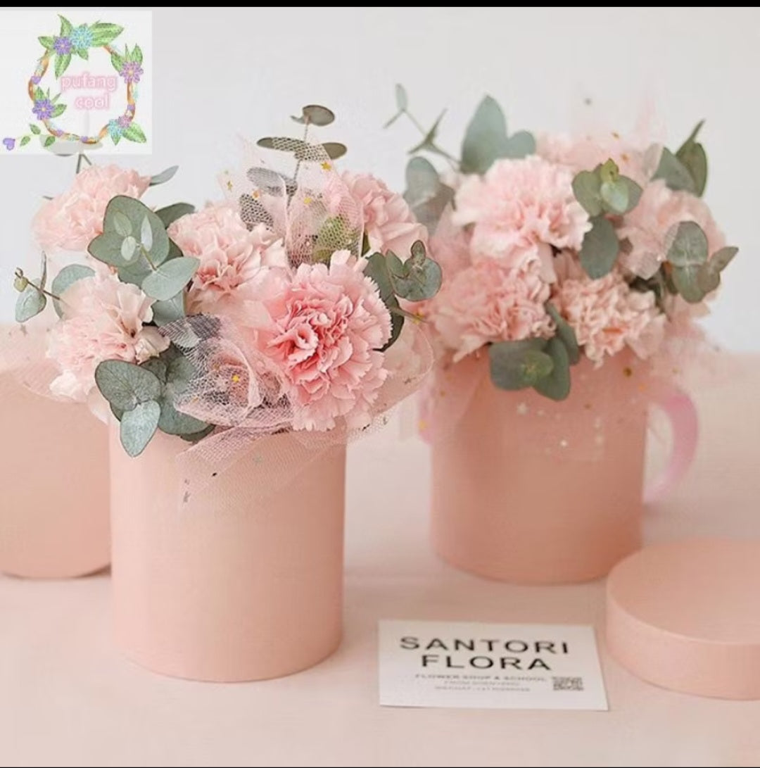 Flower samples for customers.