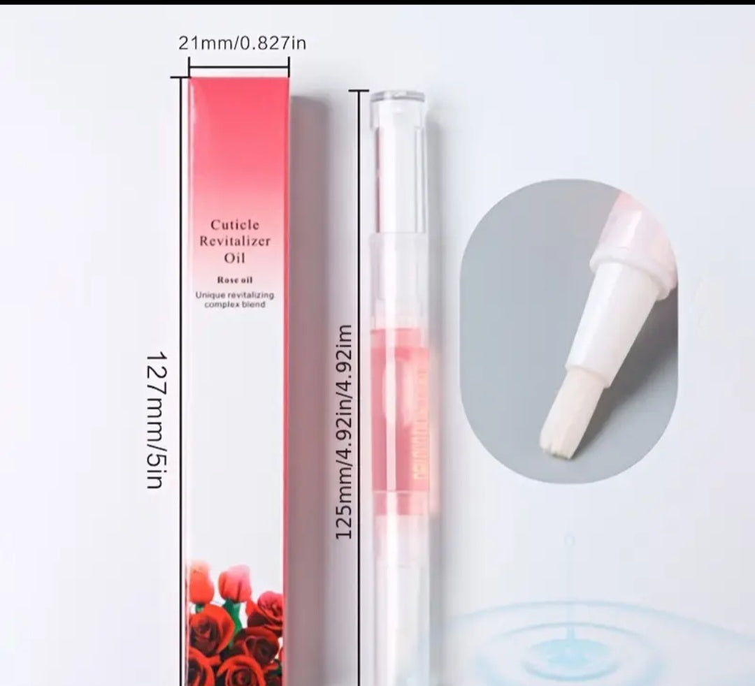Left-flavored nail polishing pen